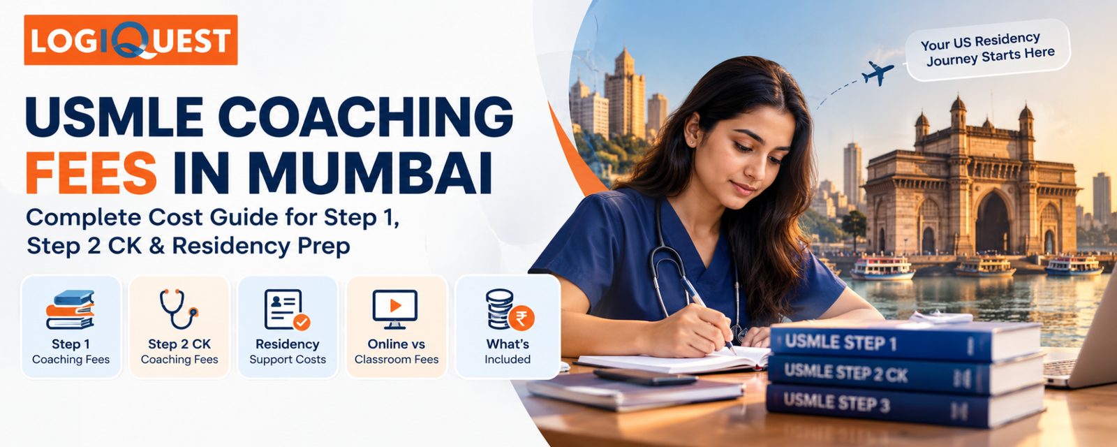 USMLE Coaching Fees in Mumbai: Step 1, Step 2 CK & Residency Cost Guid